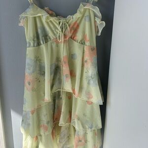 Wild Fable Pastel Tie-Front Top